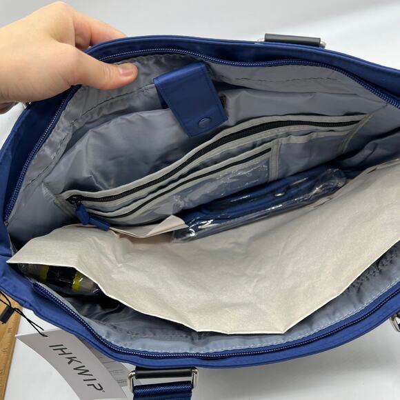 IHKWIP Cargo Catchall Tote with Two Crossbody Straps French Navy - Picture 13 of 15